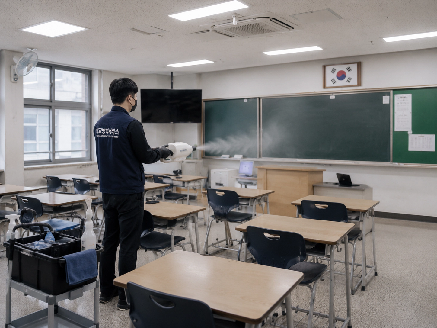 학생 접촉면 집중 관리