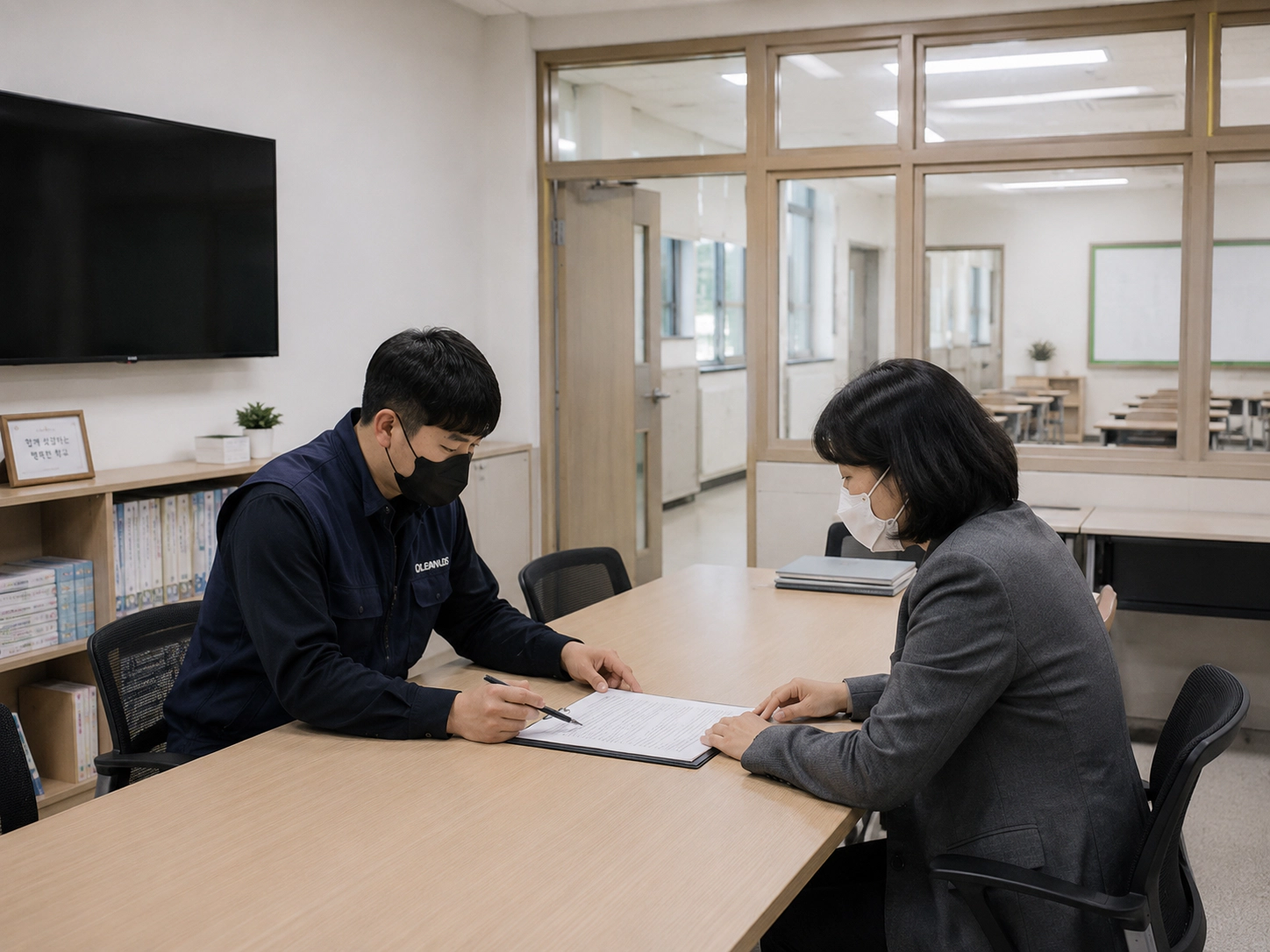 시설 담당자 상담